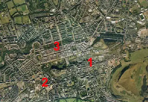 Edinburgh Maps aerial photo