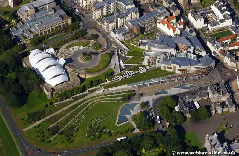 Scottish Parliament Photos, Holyrood building