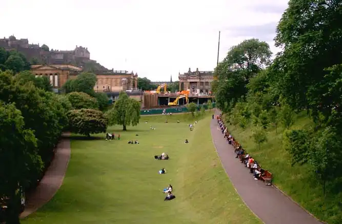 RSA Royal Scottish Academy, Edinburgh Princes Street Gardens