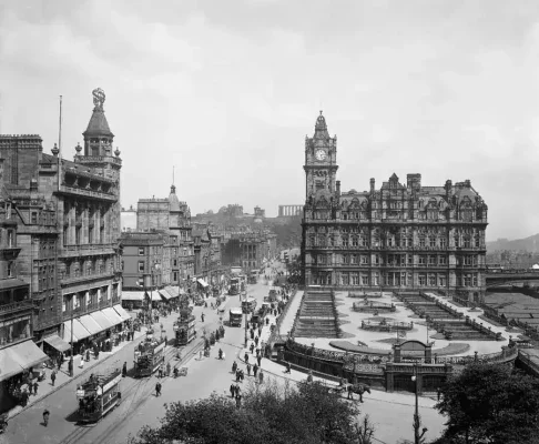 Princes Street Shopping Edinburgh