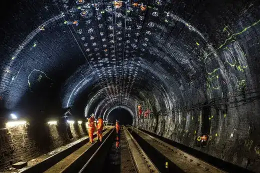 First Images of Haymarket Railway Tunnels, Edinburgh