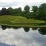 Charles Jencks landscape at SNGMA Edinburgh