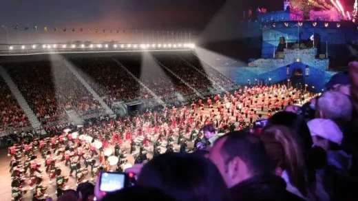 Edinburgh Military Tattoo Grandstand design