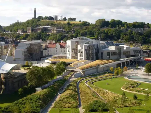 Scottish Parliament Edinburgh Tours from Holyrood Park