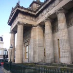 RSA Annual Exhibition Edinburgh building facade