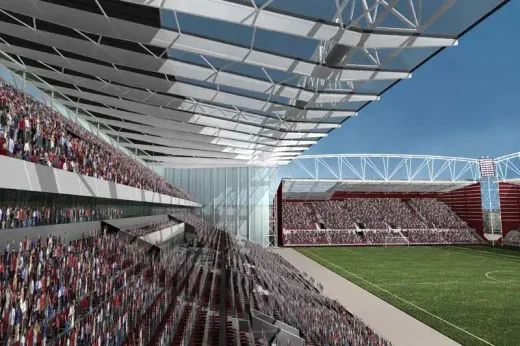 Hearts Stadium Edinburgh, Tynecastle ground redevelopment design