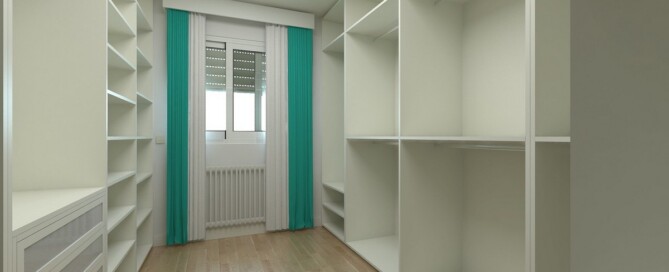 Integrating wardrobes into interior design