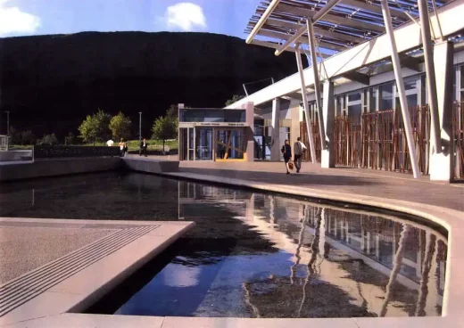 Scottish Parliament Entry by lee boyd architects