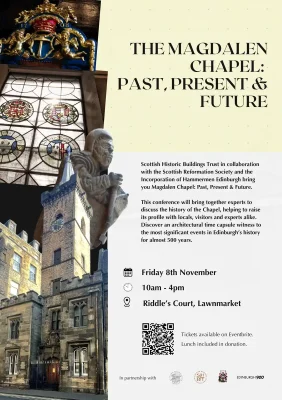 Magdalen Chapel Conference Edinburgh Architecture Event