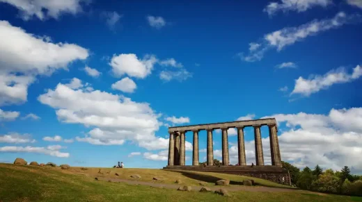 National Monument of Scotland Edinburgh Calton Hill